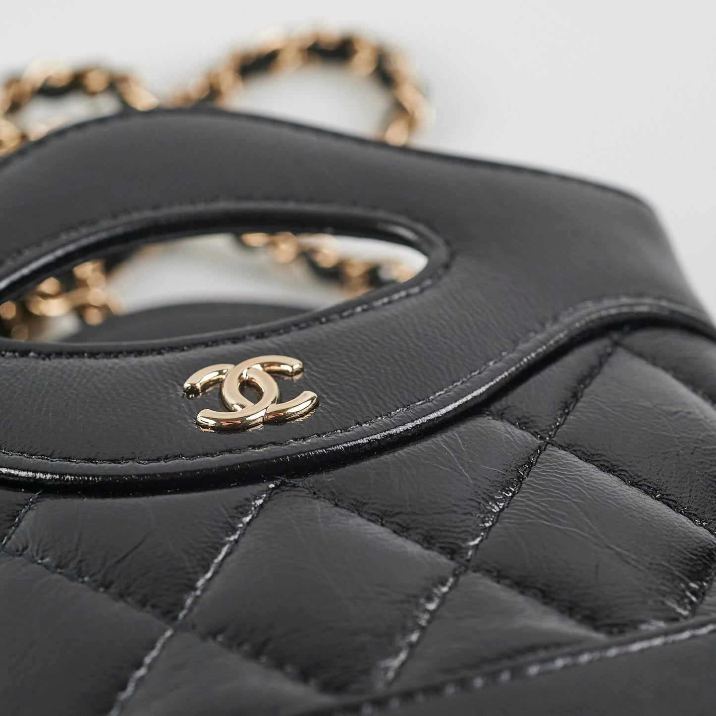 Chanel Micro 31 24S Crossbody Bag Black