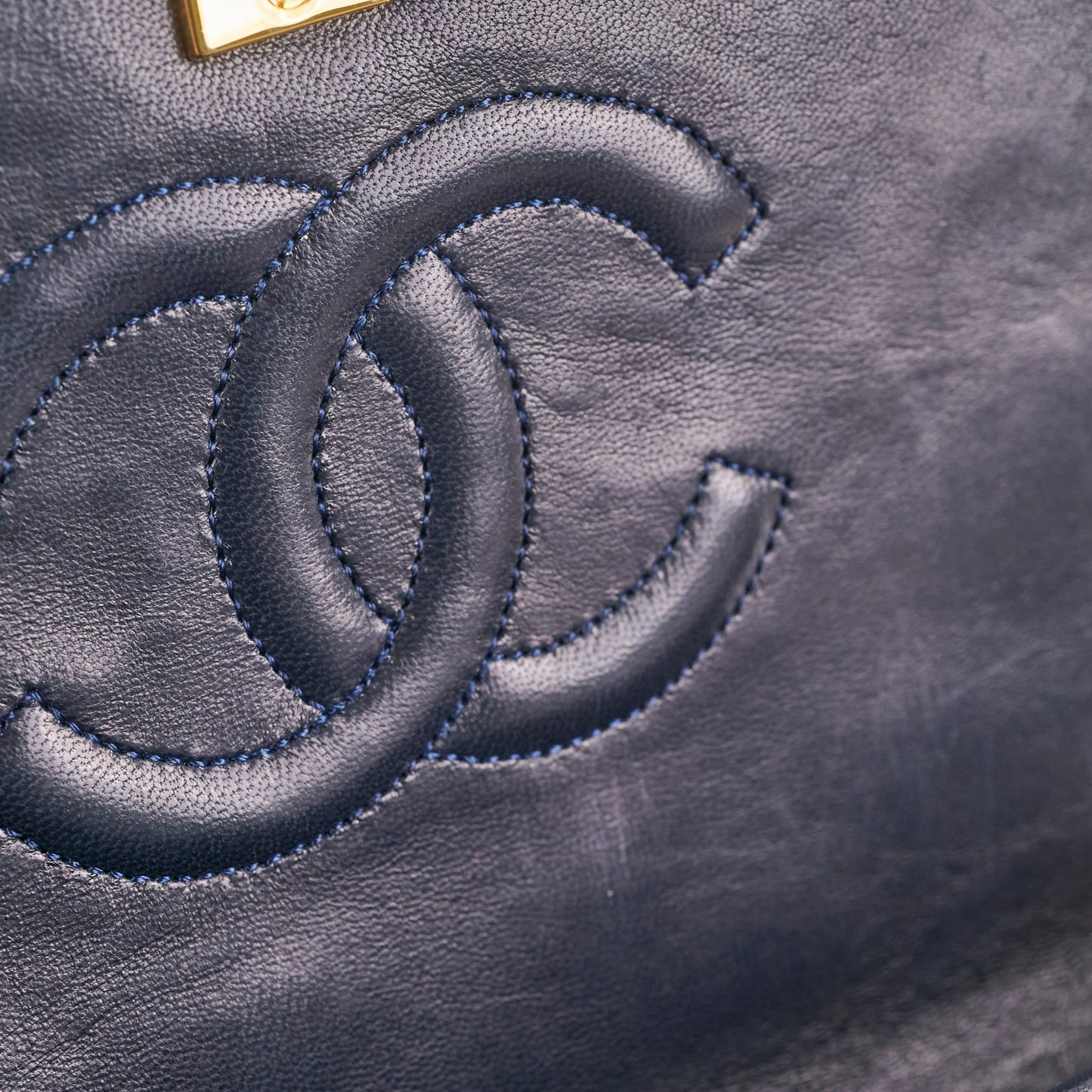 Chanel  Flap Navy