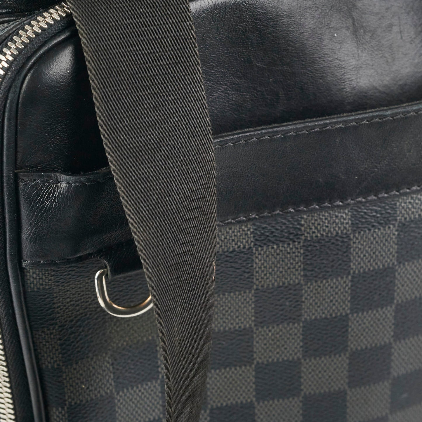 Louis Vuitton Mens Crossbody Bag Damier Eclipse
