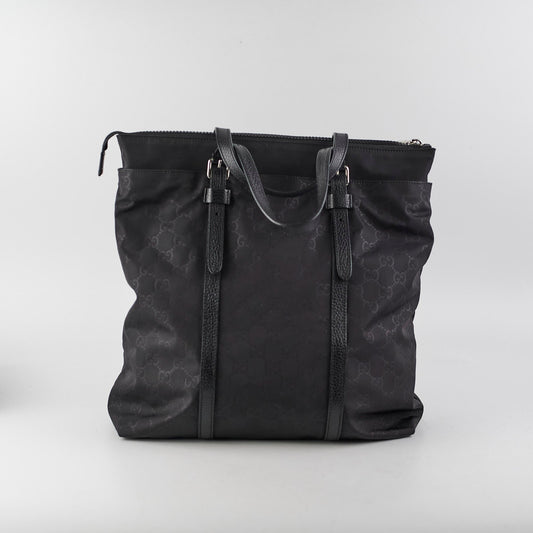 Gucci Vintage Monogram GG Black Tote