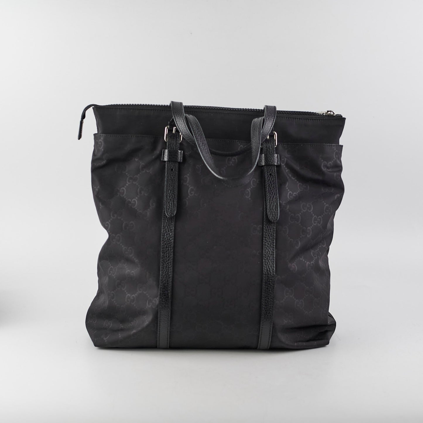 Gucci   Monogram GG Black Tote