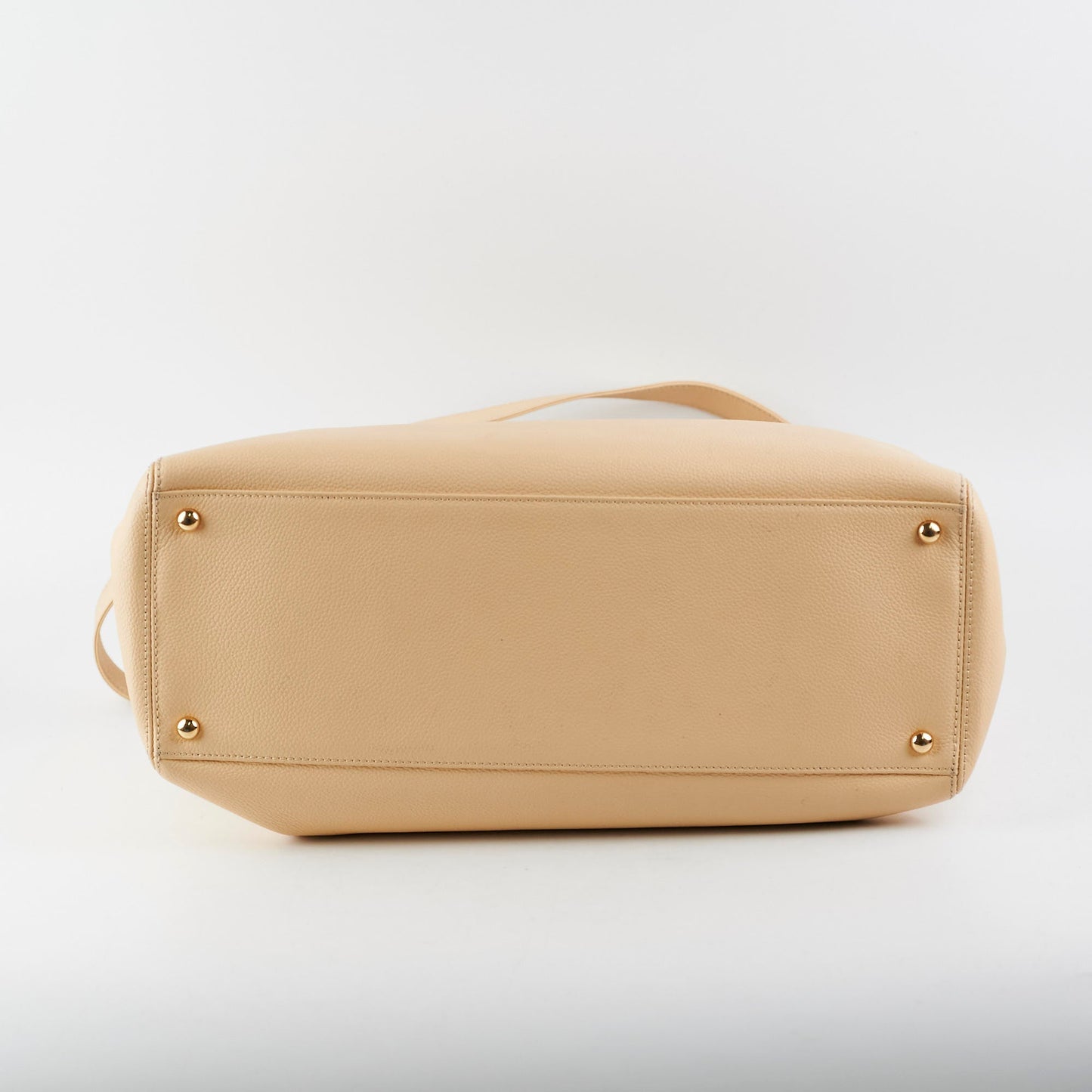 Chanel Caviar Cerf Tote Large Beige