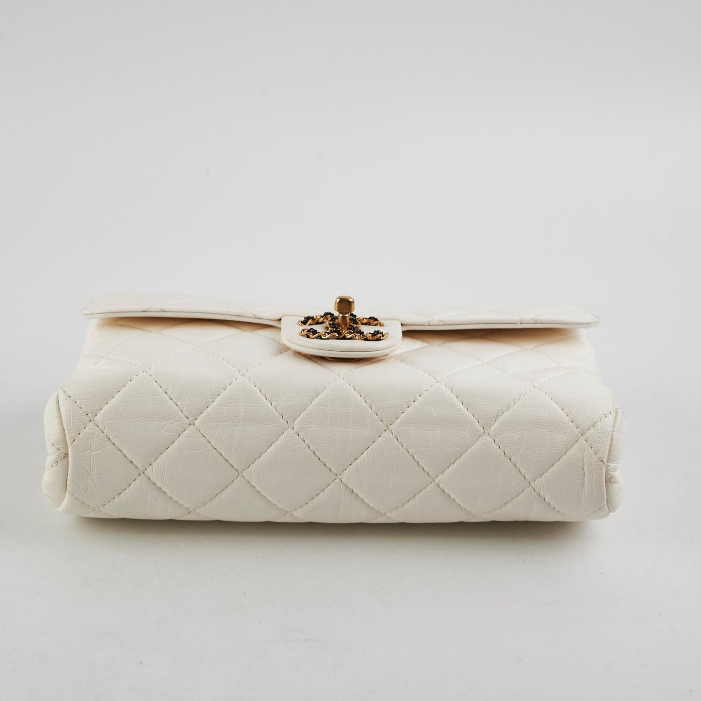 Chanel Seasonal Calfskin Flap White