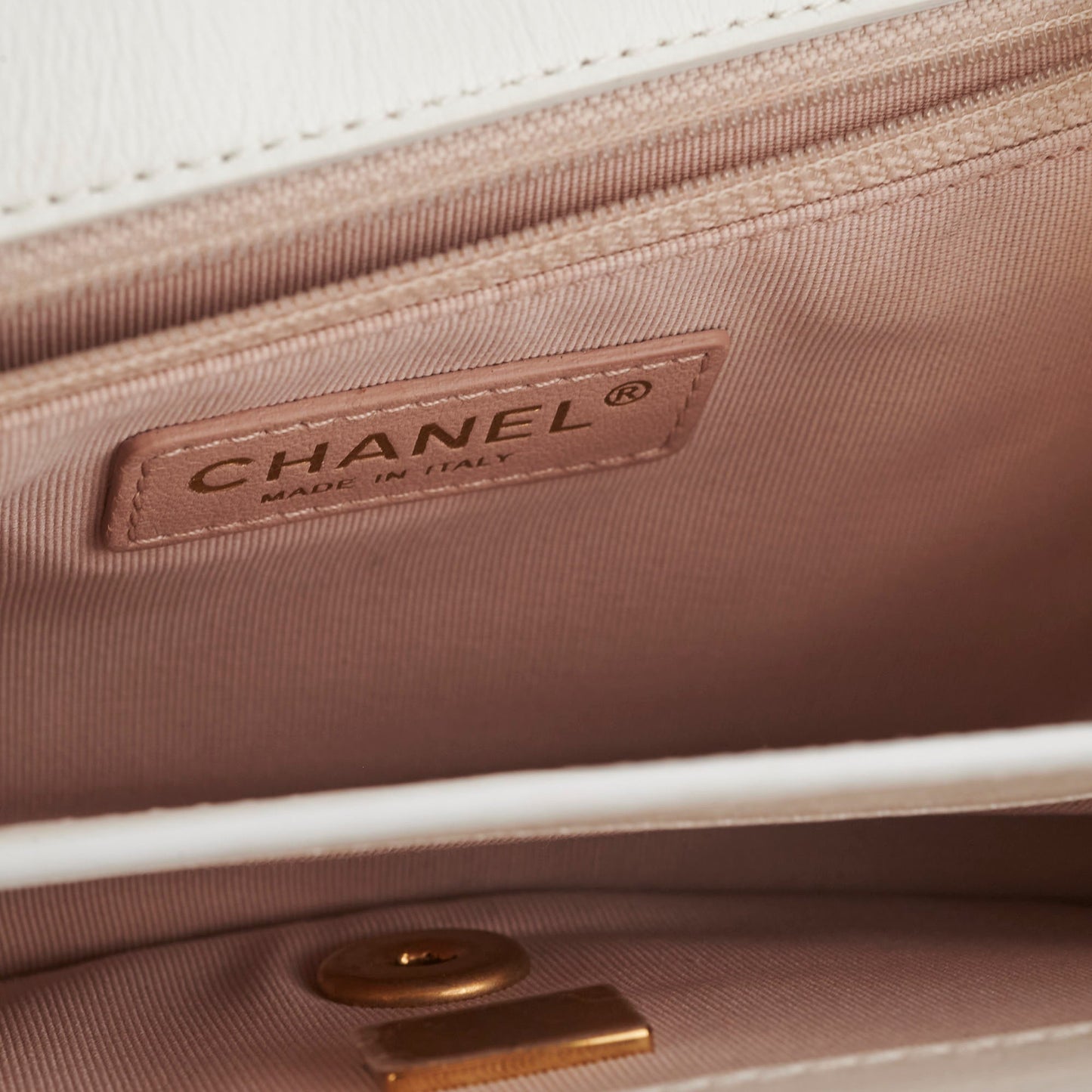 Chanel Seasonal Calfskin Flap White