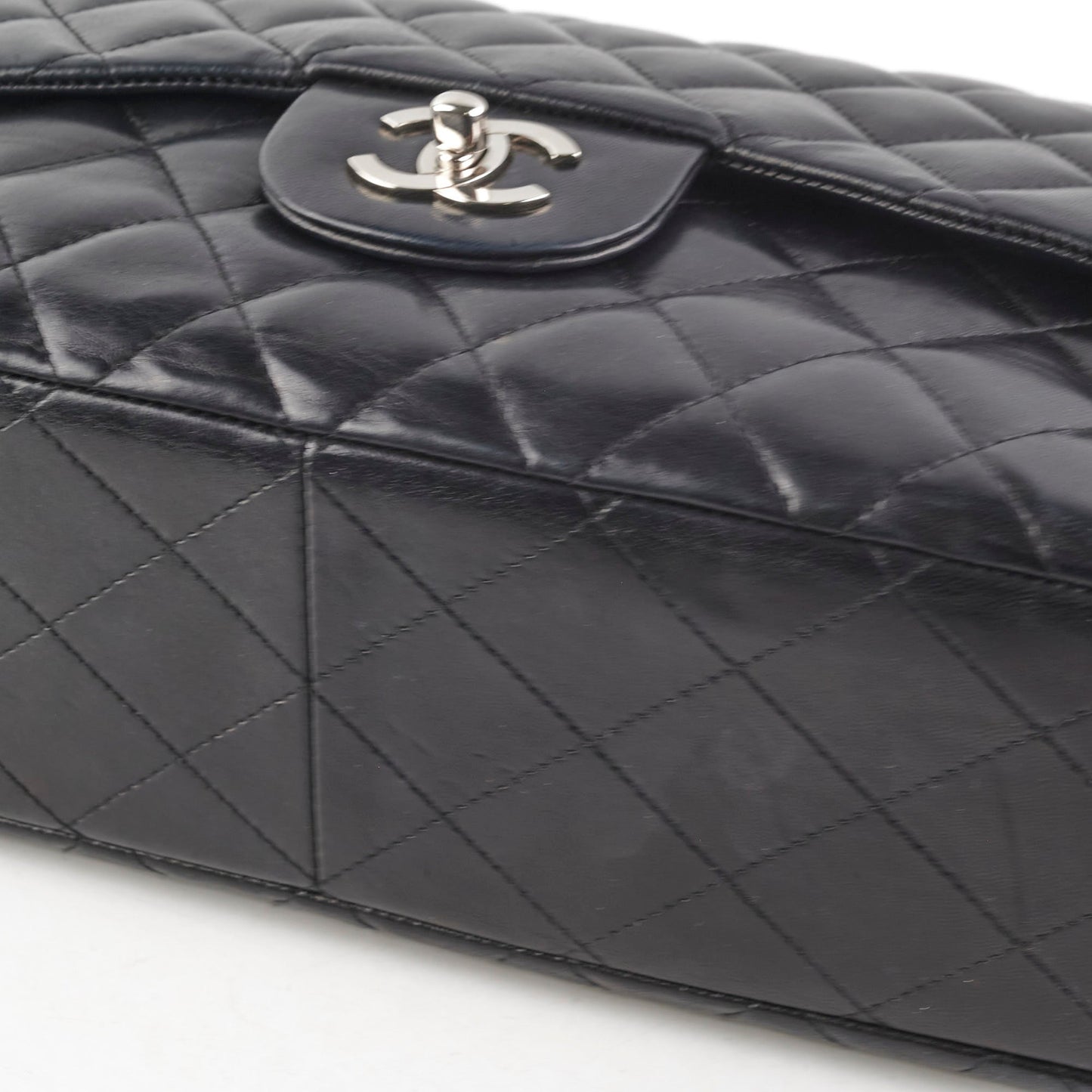 Chanel Jumbo Lambskin Black