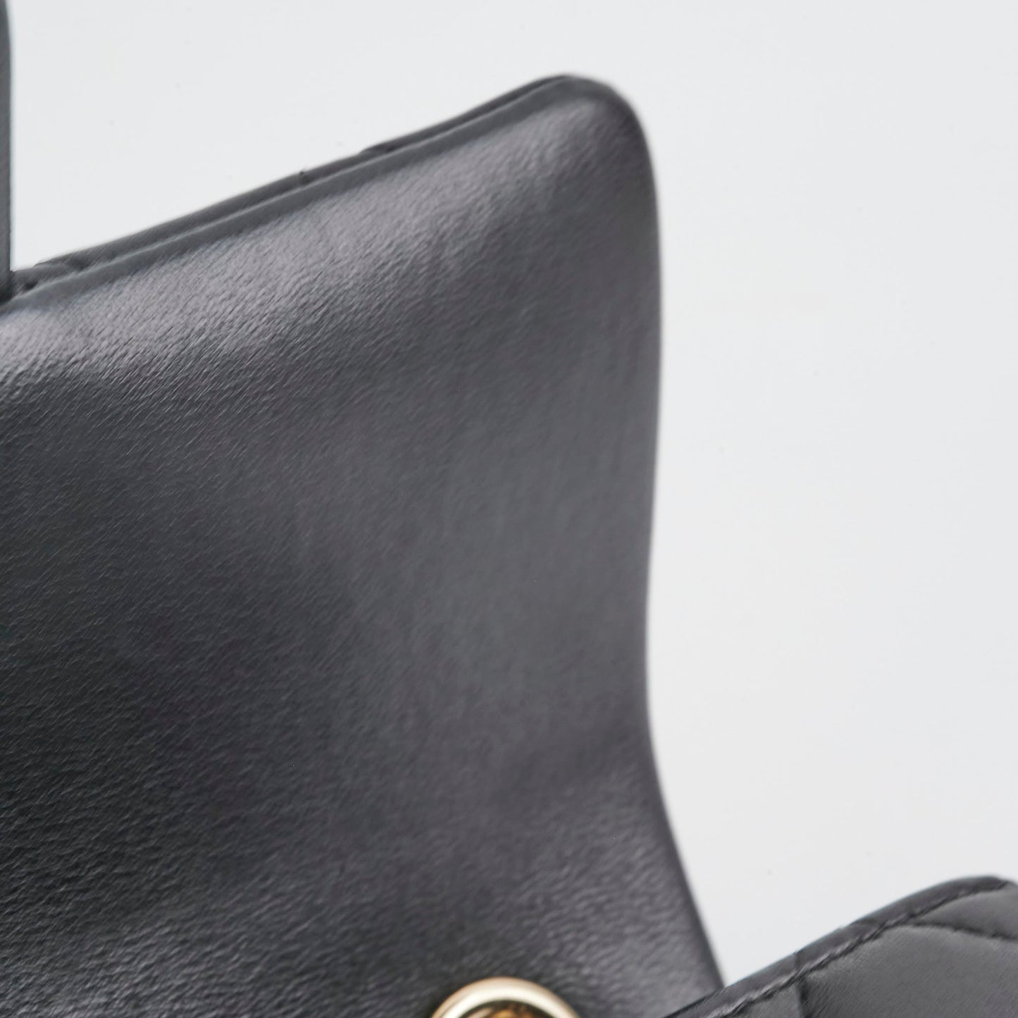 Chanel Seasonal Mini Rectangular Lambskin Black