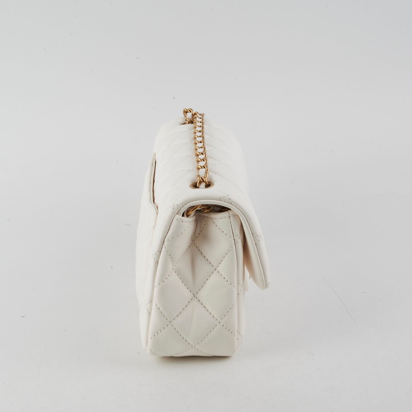 Chanel Pearl Crush Mini Rectangular White