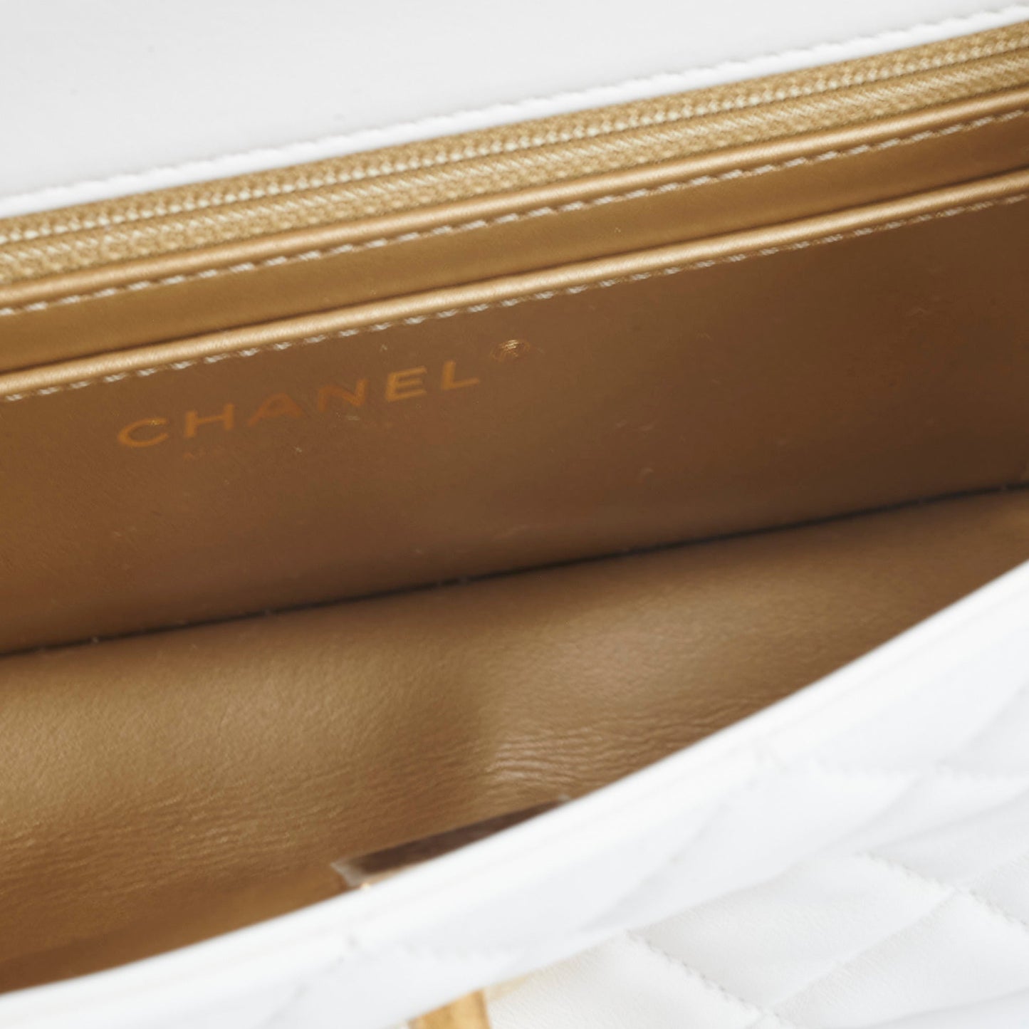 Chanel Pearl Crush Mini Rectangular White