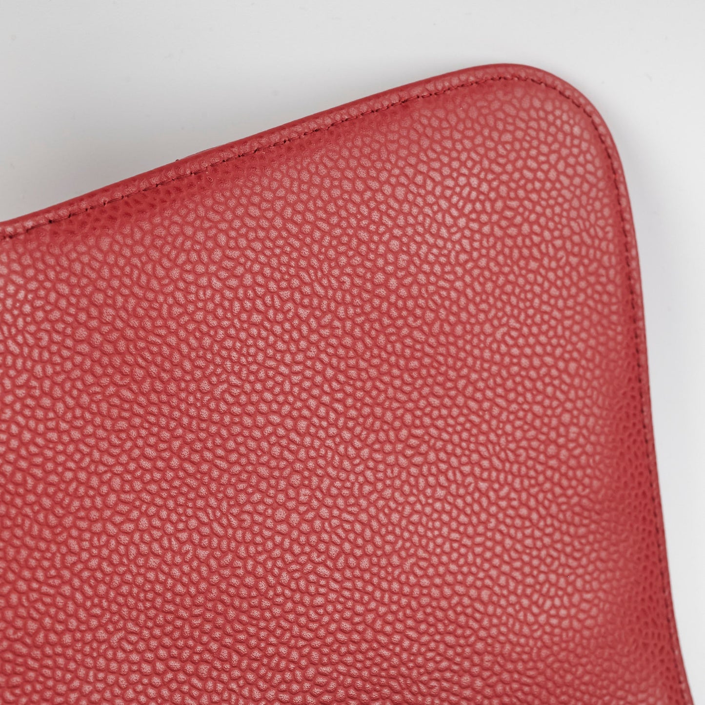 Chanel Classic Single Flap Jumbo Caviar Red - Series 11