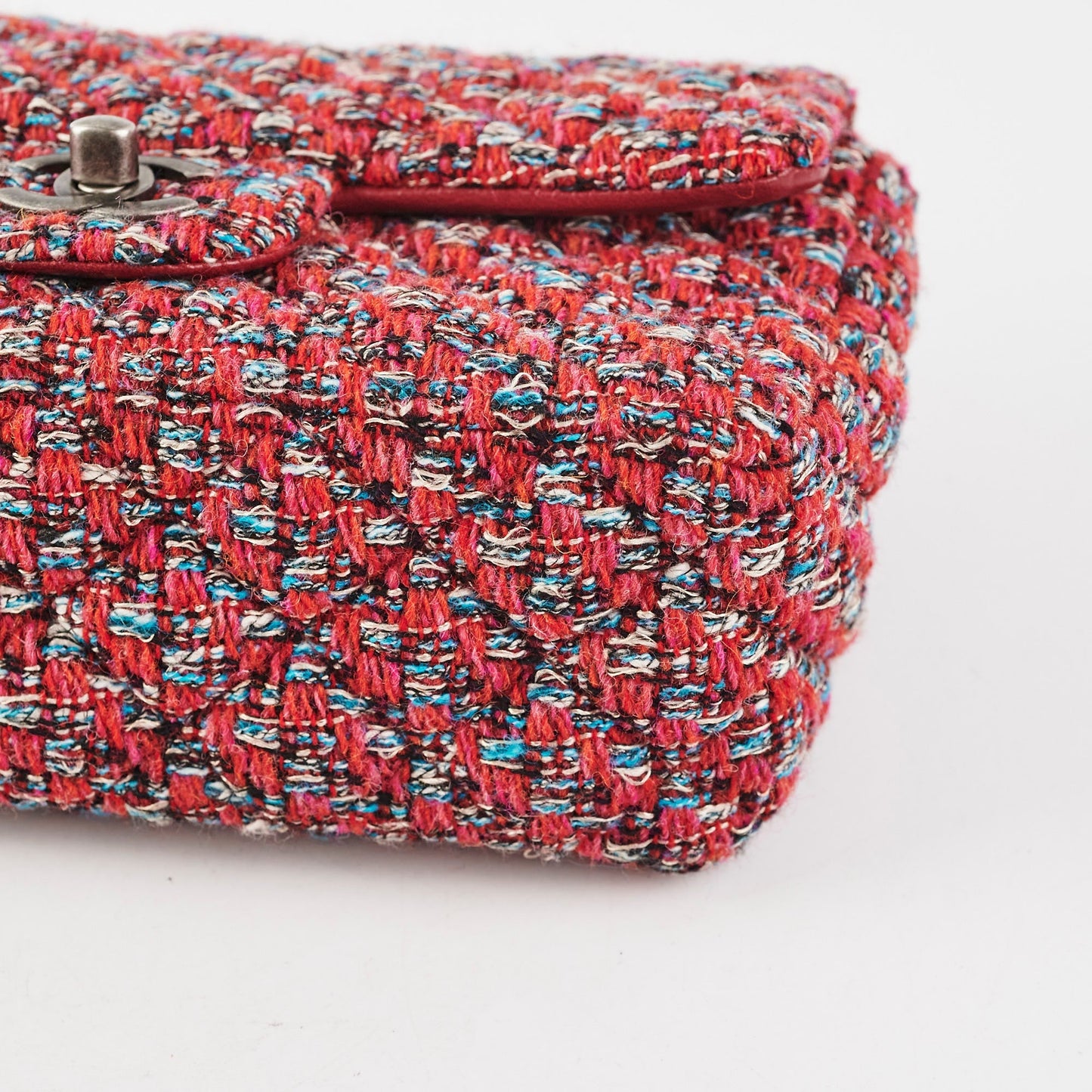 Chanel Mini Rectangular Tweed Microchipped