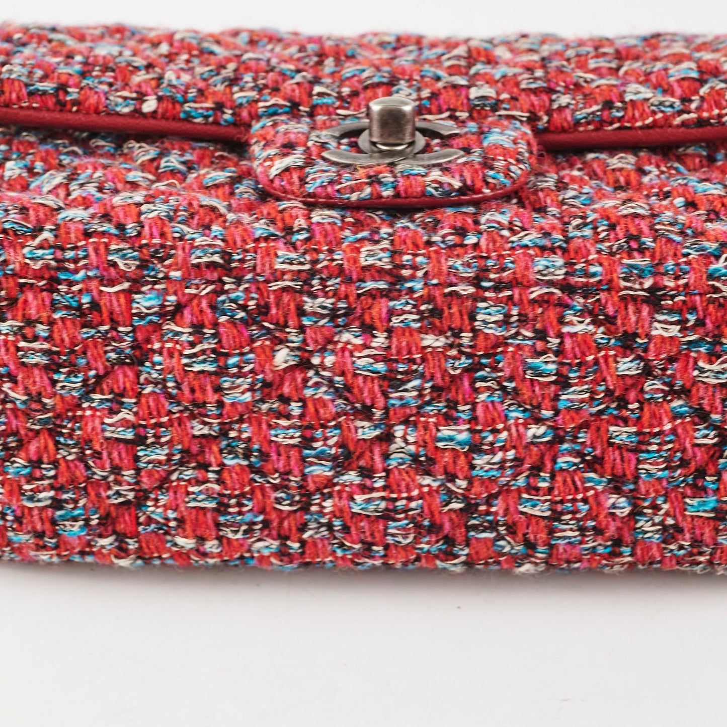 Chanel Mini Rectangular Tweed Microchipped