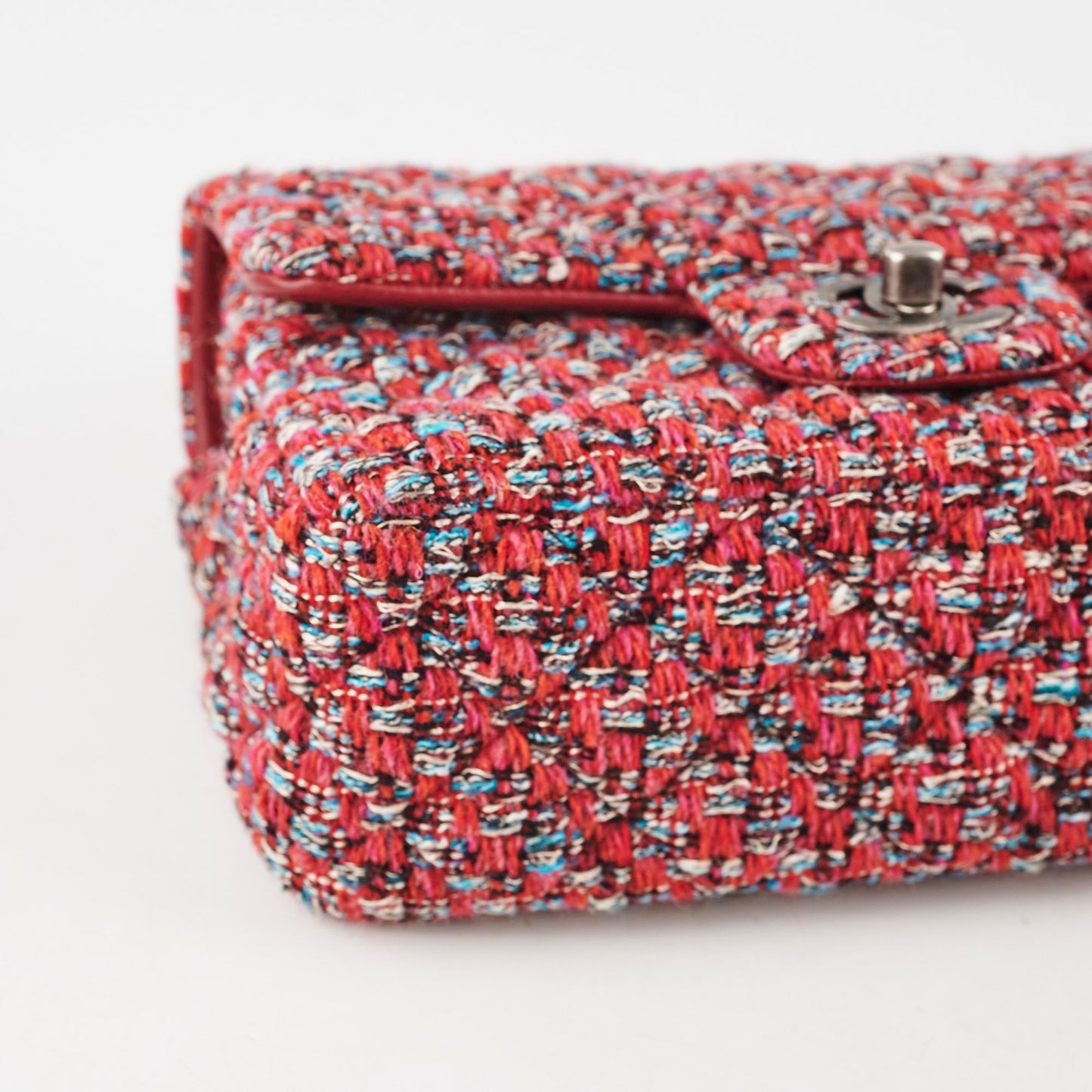 Chanel Mini Rectangular Tweed Microchipped