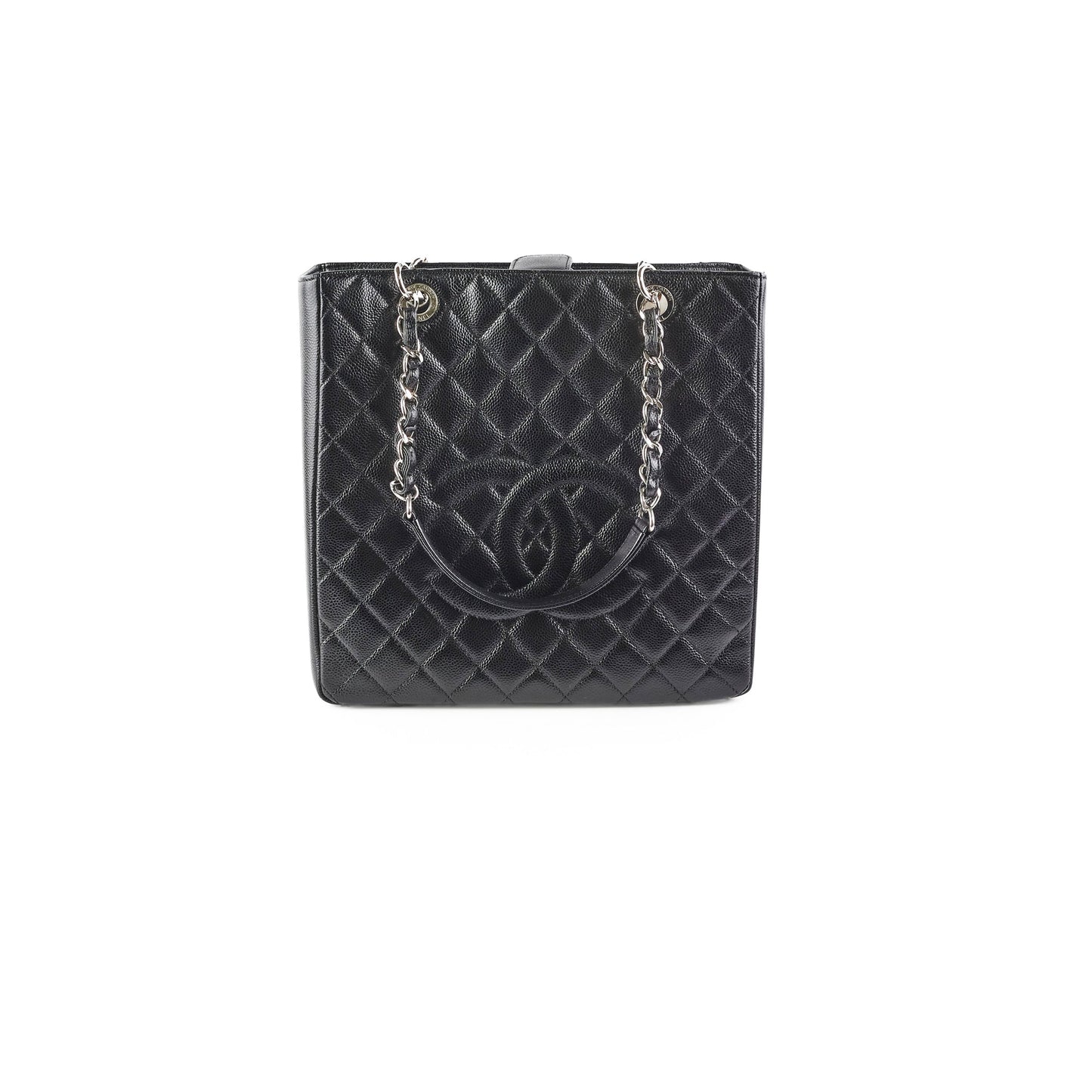 Chanel PST Caviar Black Shoulder Bag
