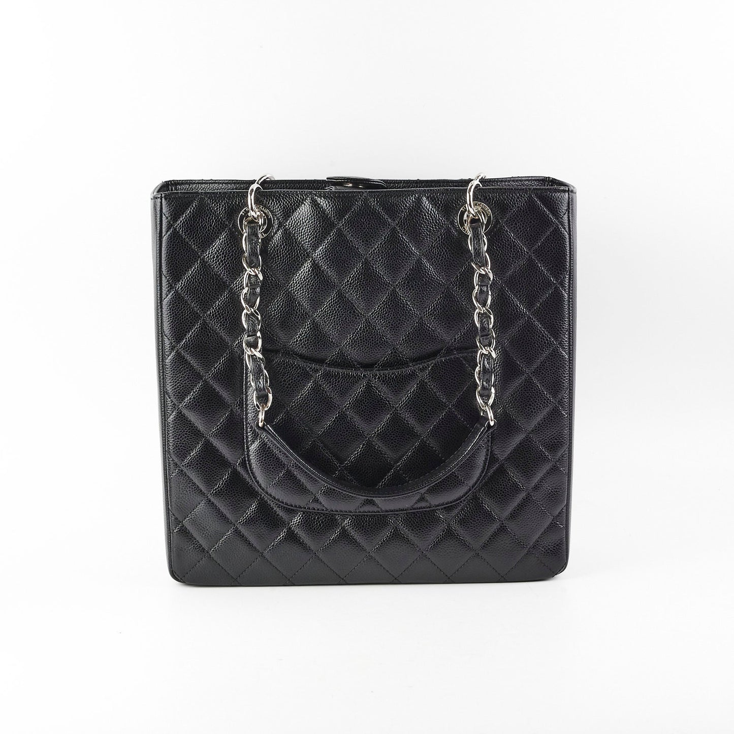 Chanel PST Caviar Black Shoulder Bag