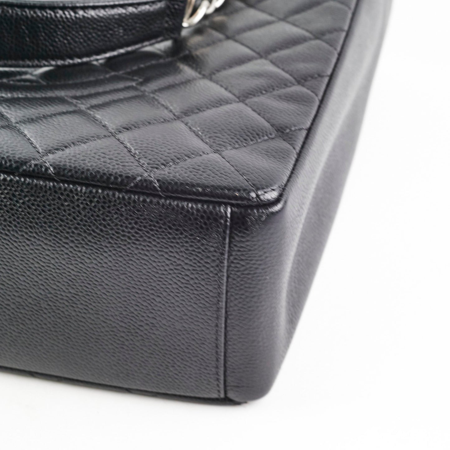 Chanel PST Caviar Black Shoulder Bag