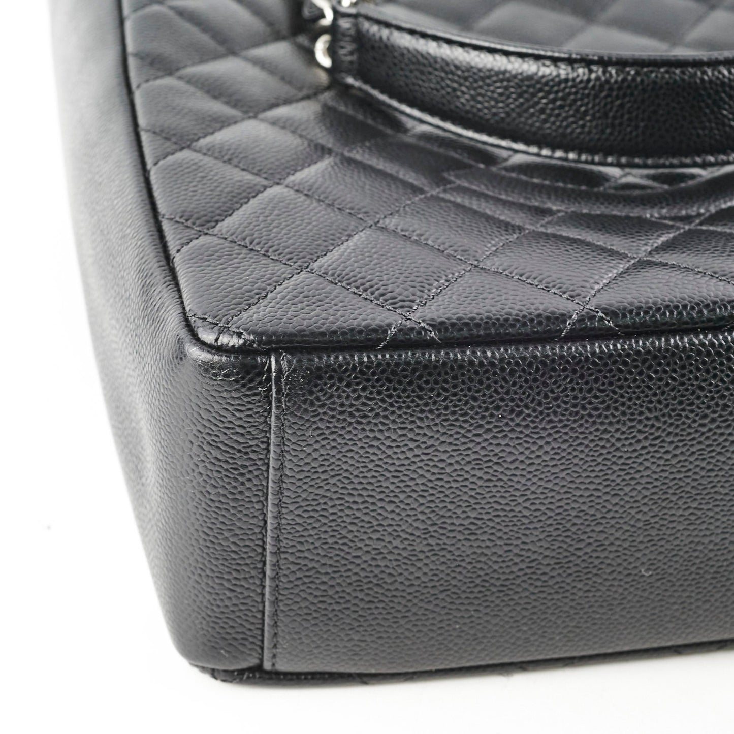 Chanel PST Caviar Black Shoulder Bag