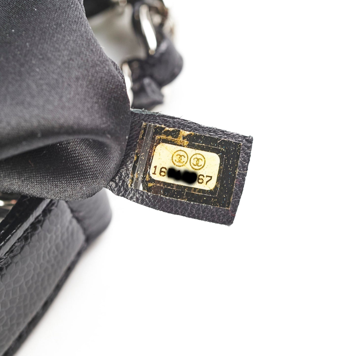 Chanel PST Caviar Black Shoulder Bag