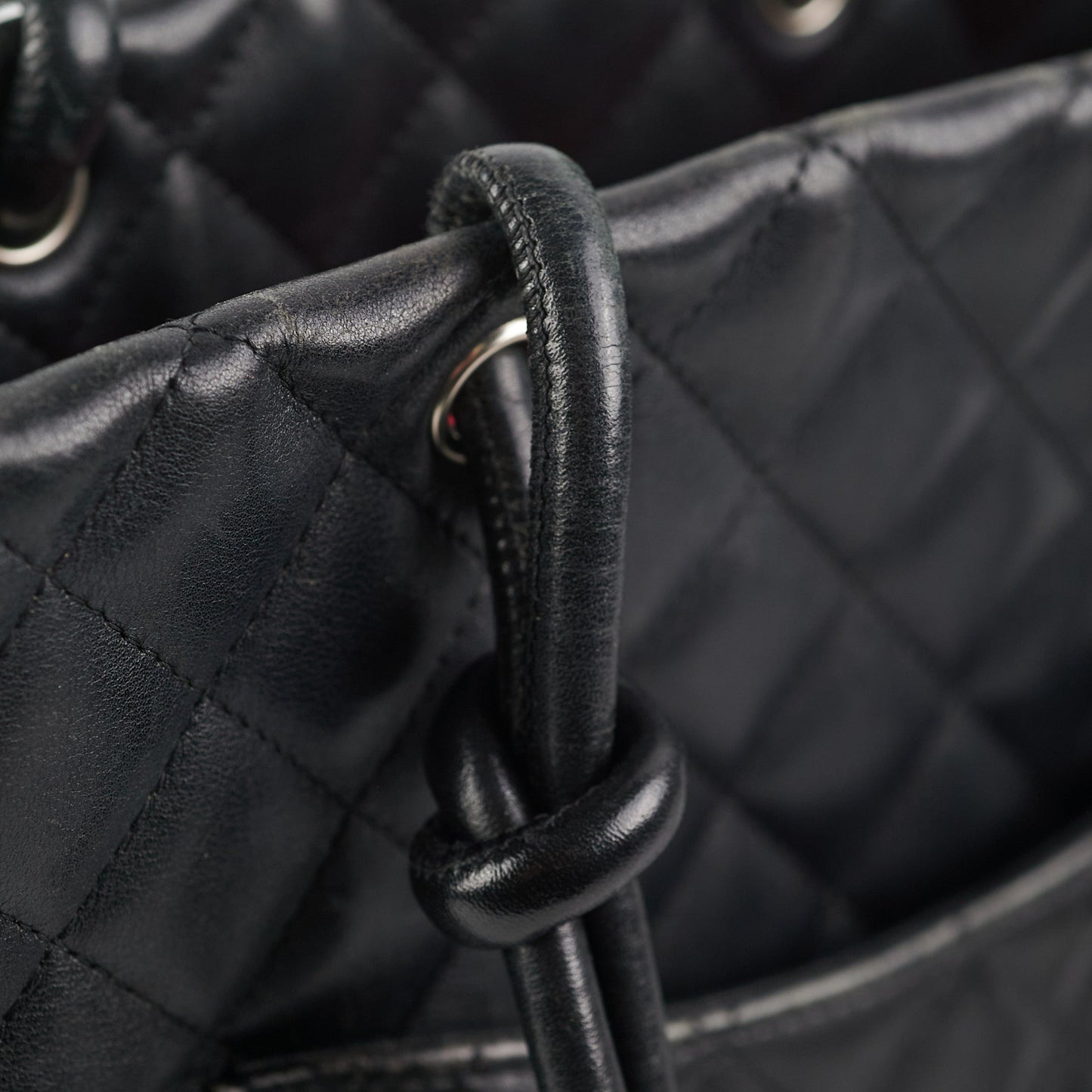 Chanel Cambon Ligne Tote Medium Black