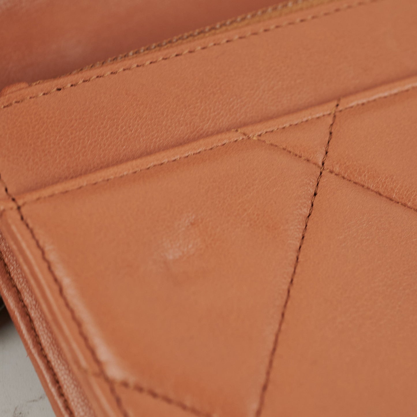 Chanel 19 Wallet on Chain WOC Lambskin Caramel