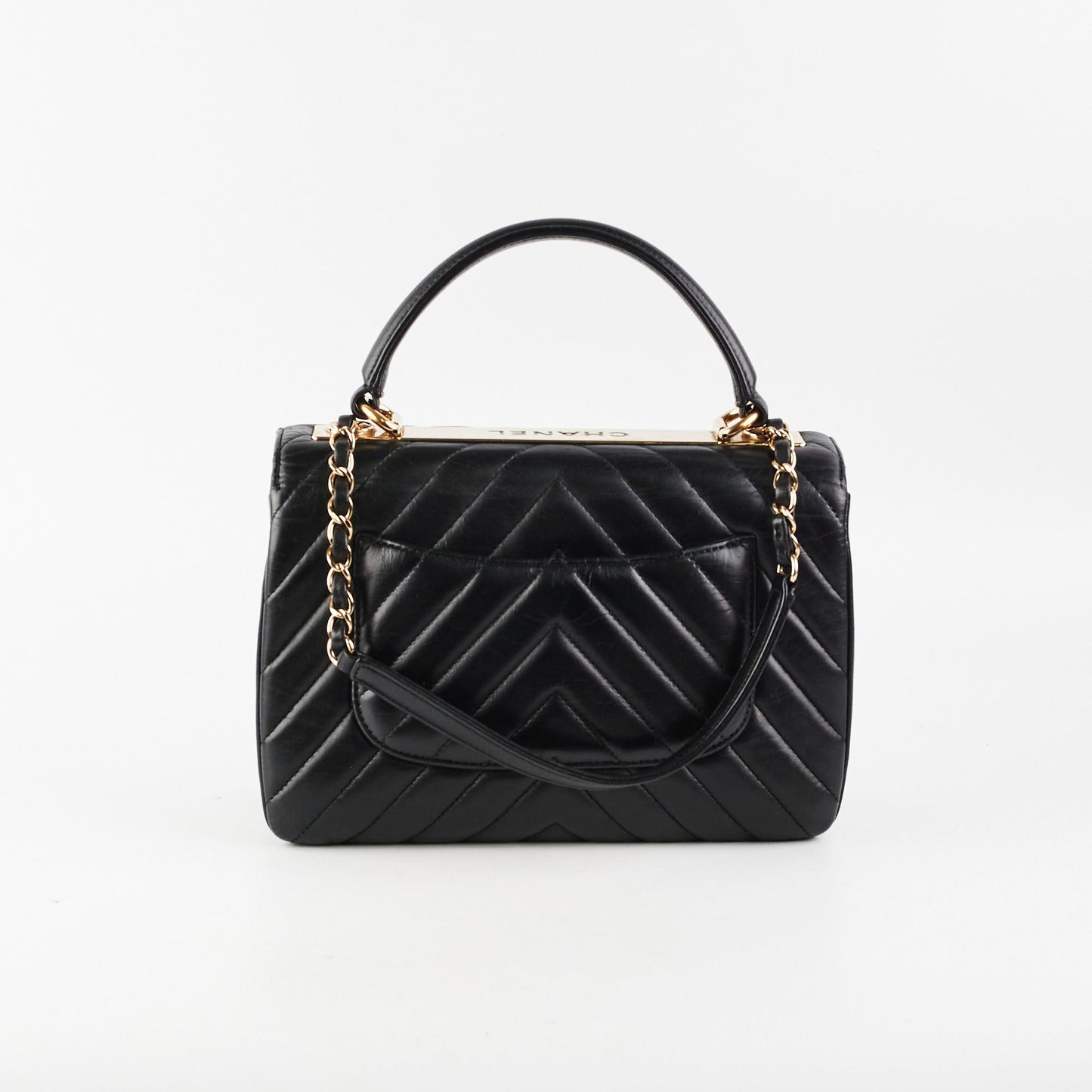 Chanel Trendy CC Black Lambskin