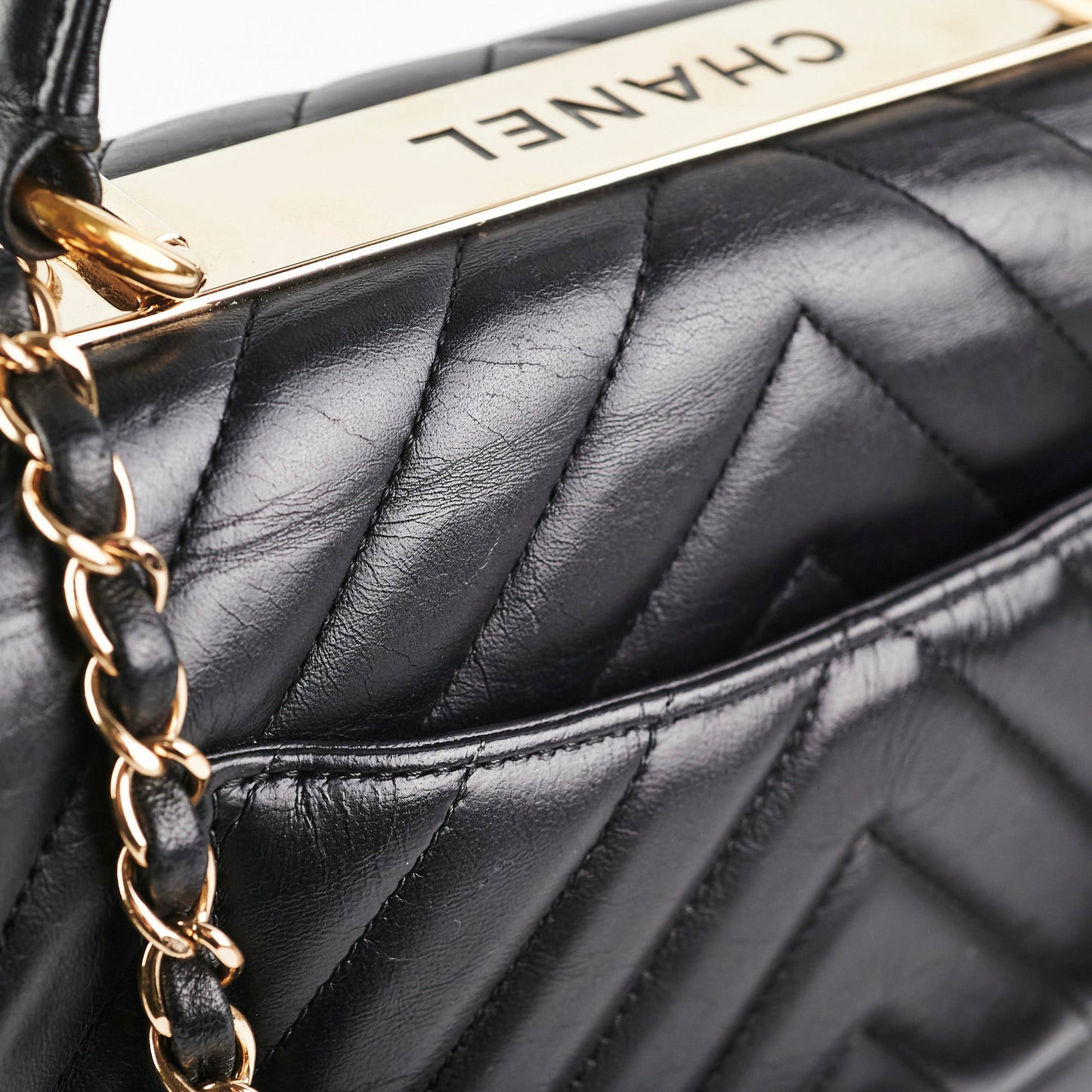 Chanel Trendy CC Black Lambskin