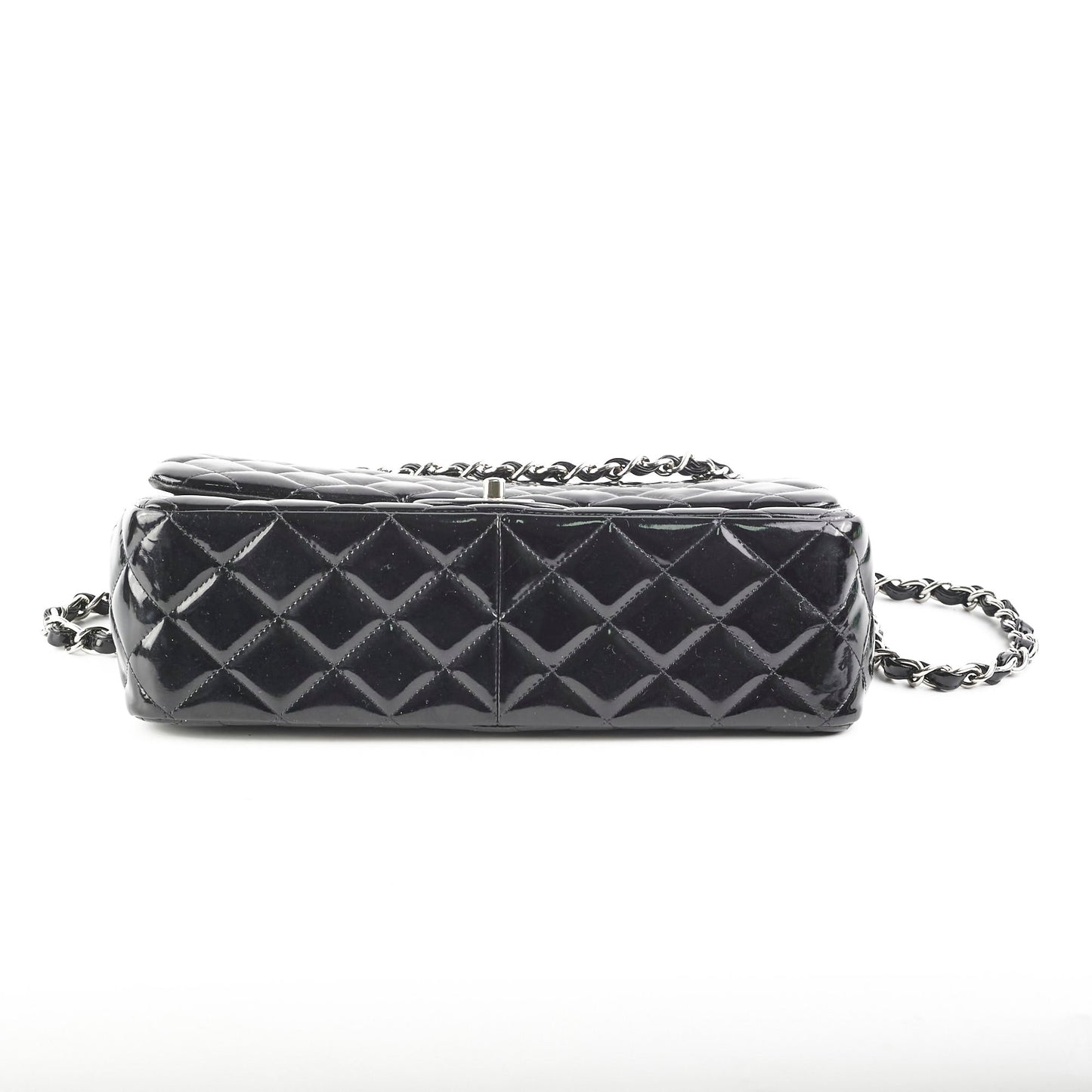 Chanel Jumbo Classic Flap Patent Black- Series 15
