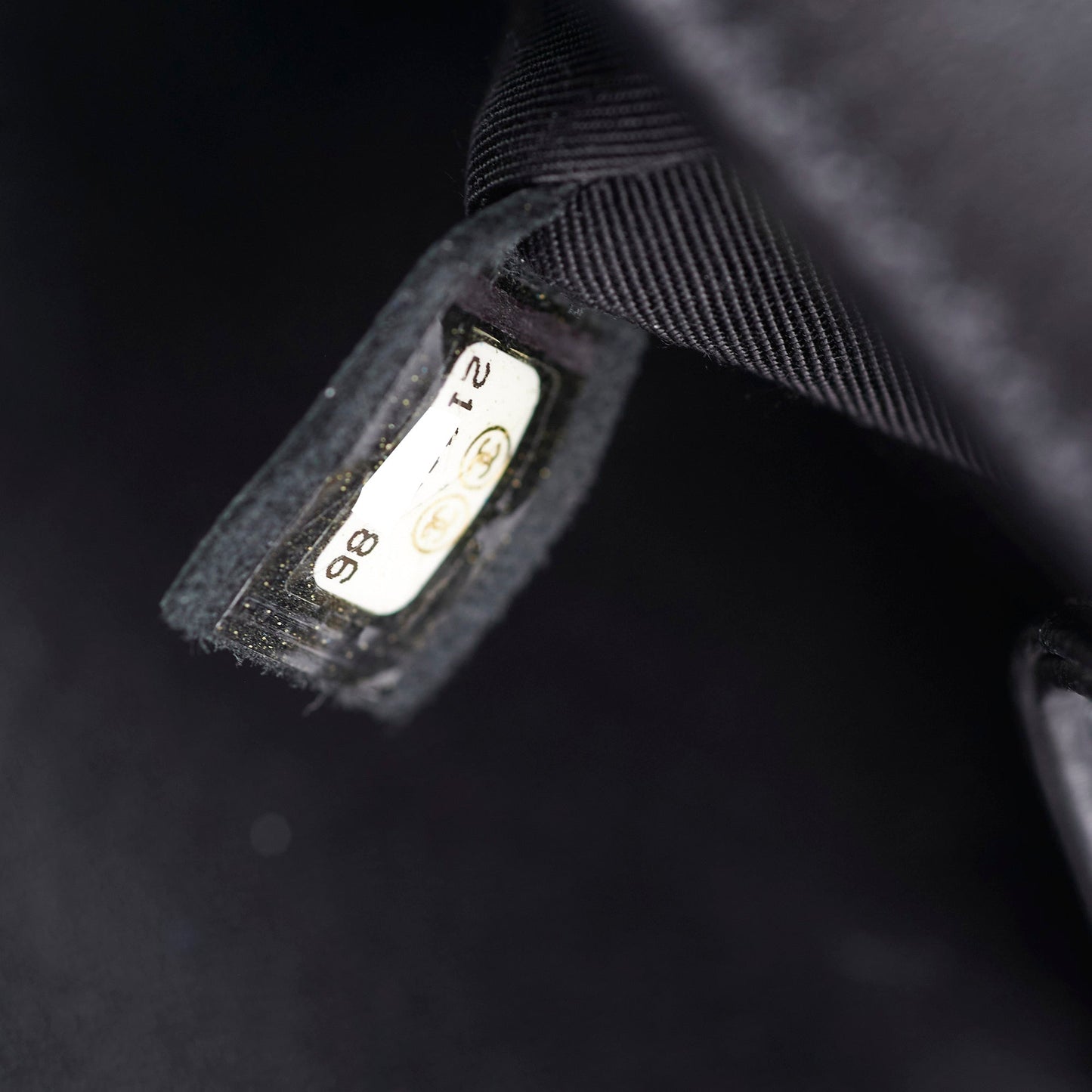 Chanel Old Medium Boy Black