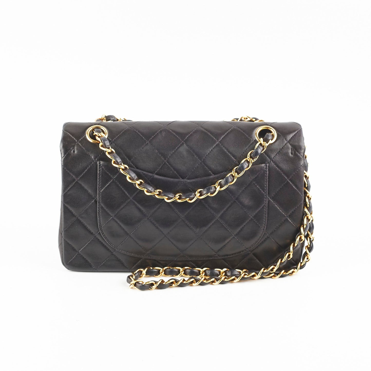 Chanel  Small Classic Flap Dark Brown Lambskin - Series 3