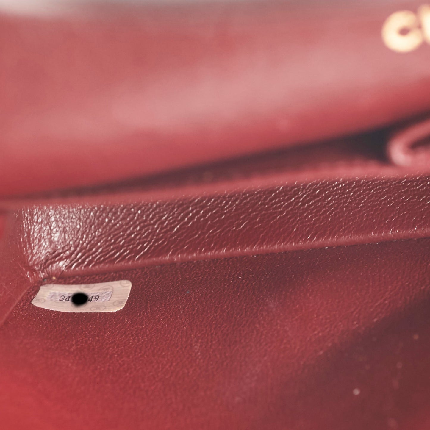 Chanel  Small Classic Flap Dark Brown Lambskin - Series 3