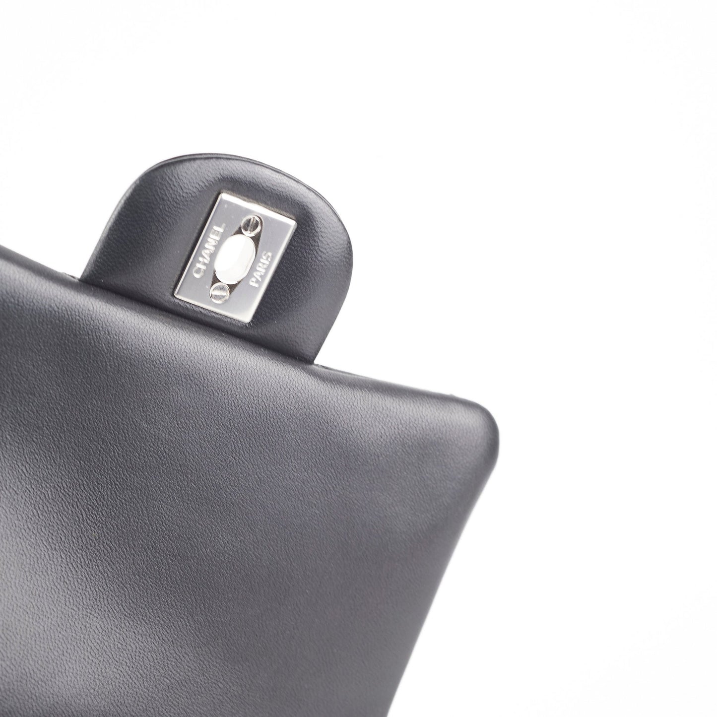 Chanel Mini Square Lambskin Black