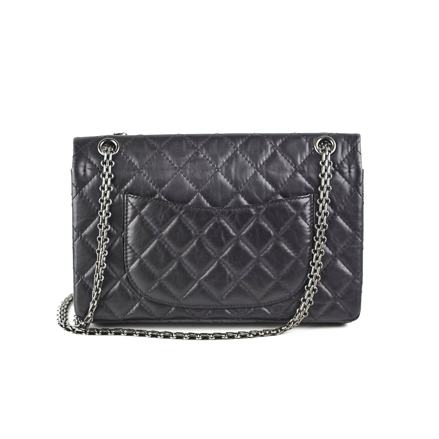 Chanel Reissue 226 Black Calfskin - Series 18