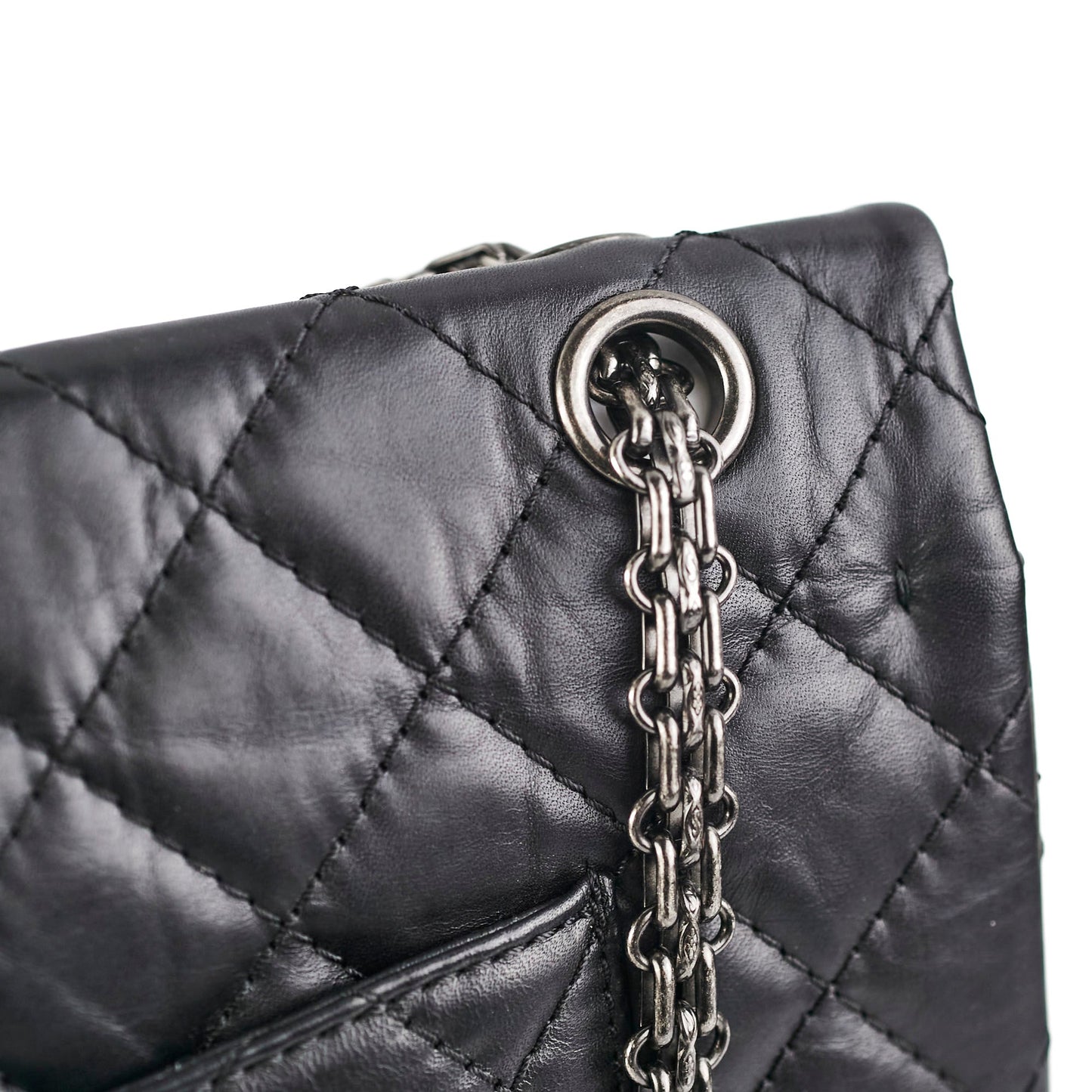 Chanel Reissue 226 Black Calfskin - Series 18