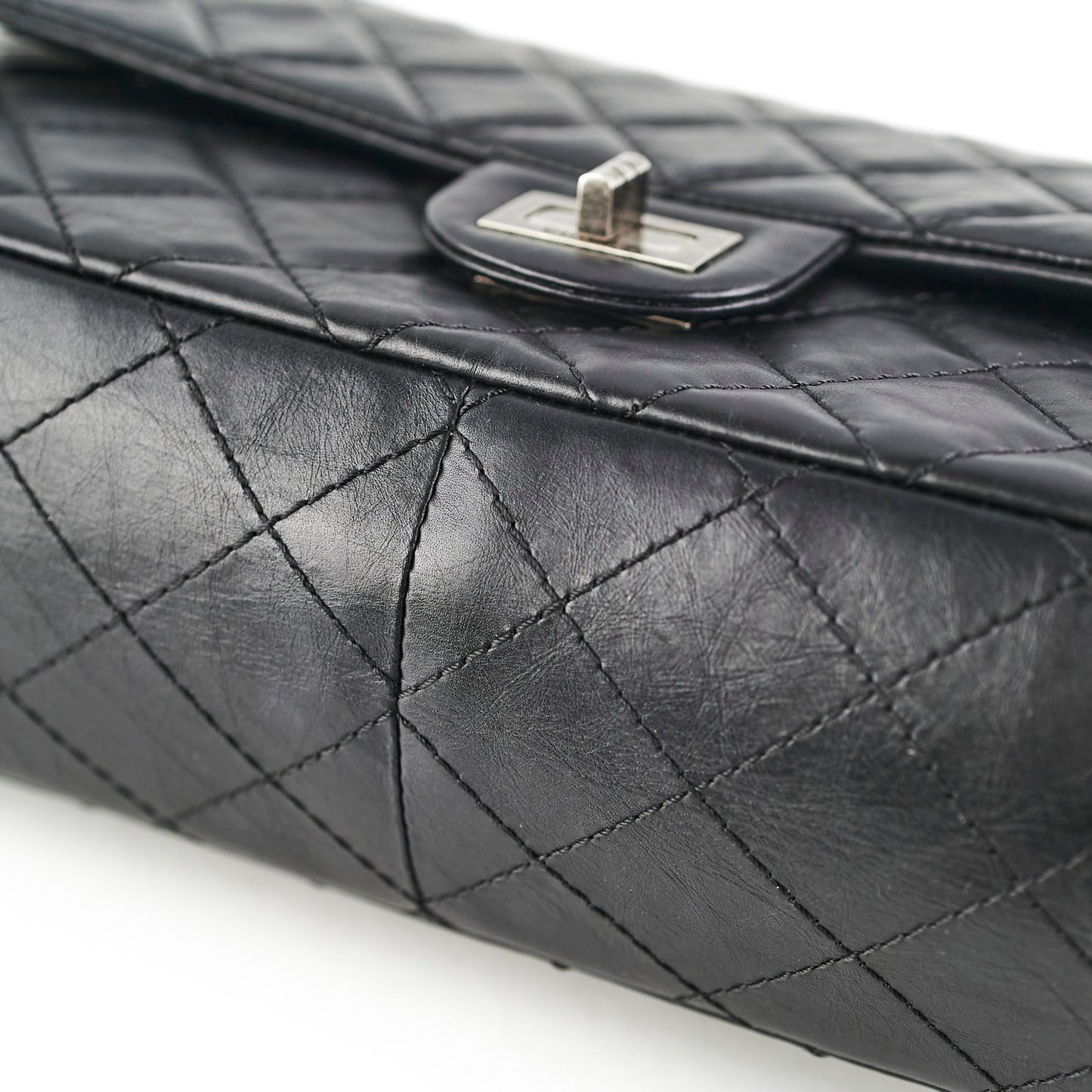 Chanel Reissue 226 Black Calfskin - Series 18