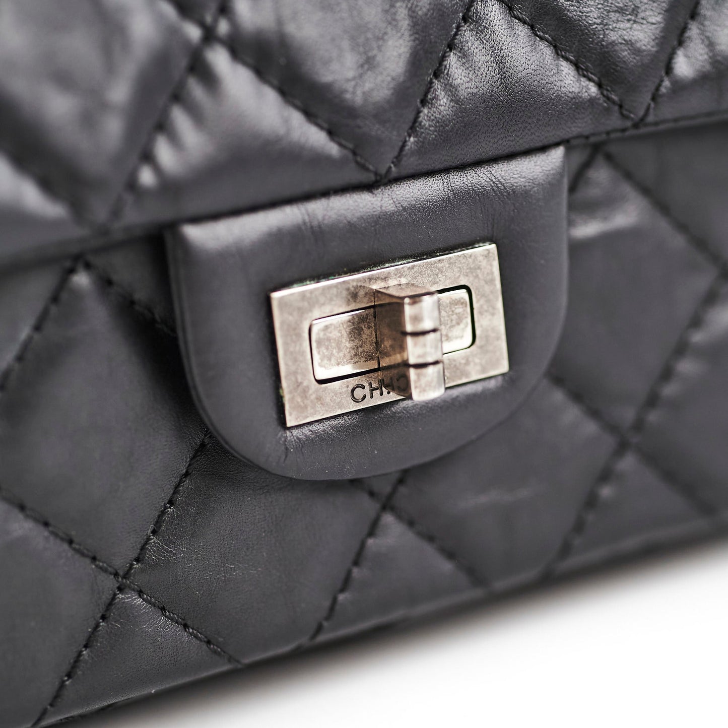 Chanel Reissue 226 Black Calfskin - Series 18