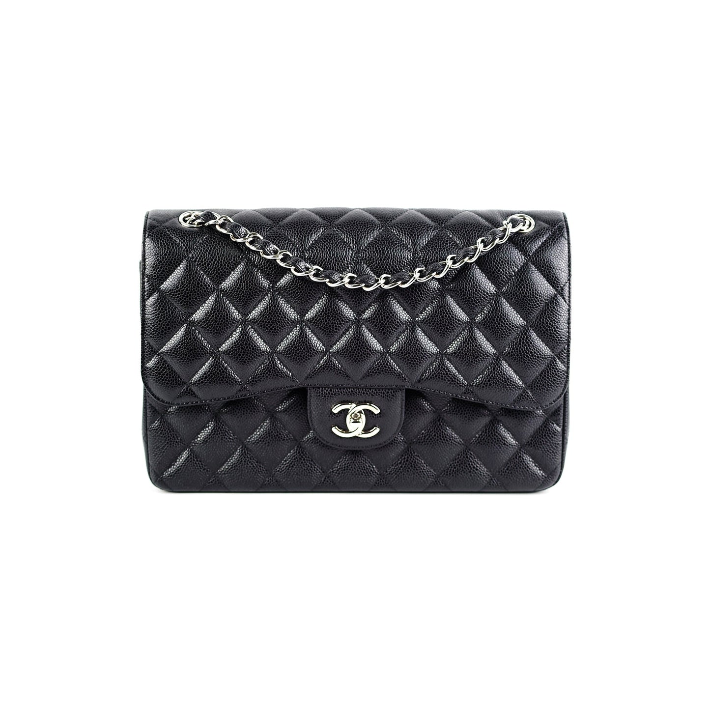 Chanel Classic Flap Jumbo Caviar Black