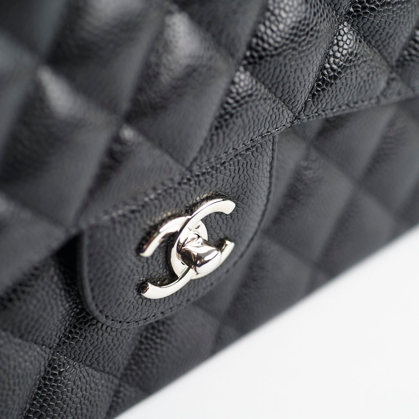 Chanel Classic Flap Jumbo Caviar Black