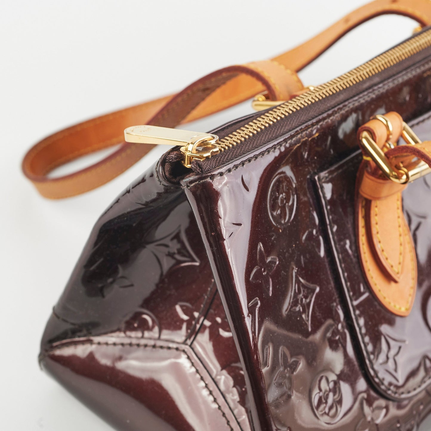 Louis Vuitton Amarante Monogram Vernis Bag