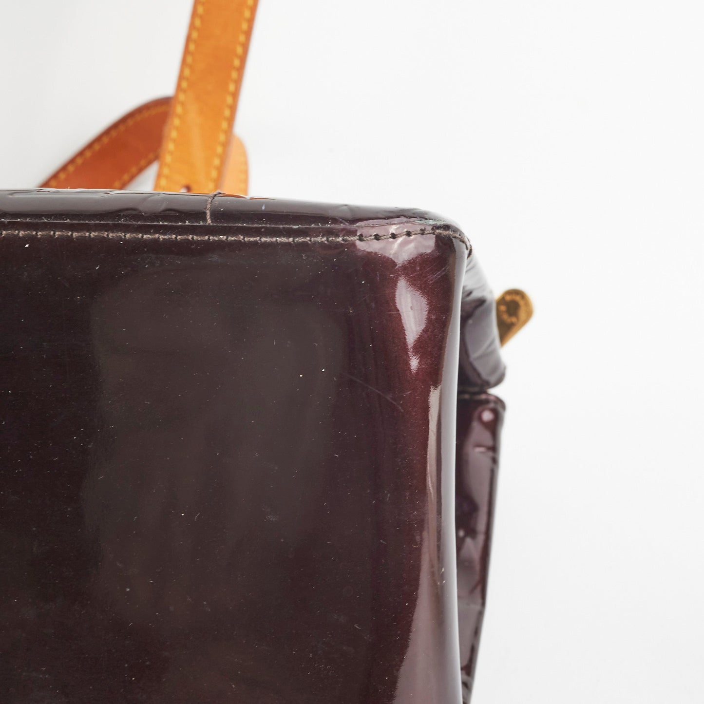 Louis Vuitton Amarante Monogram Vernis Bag