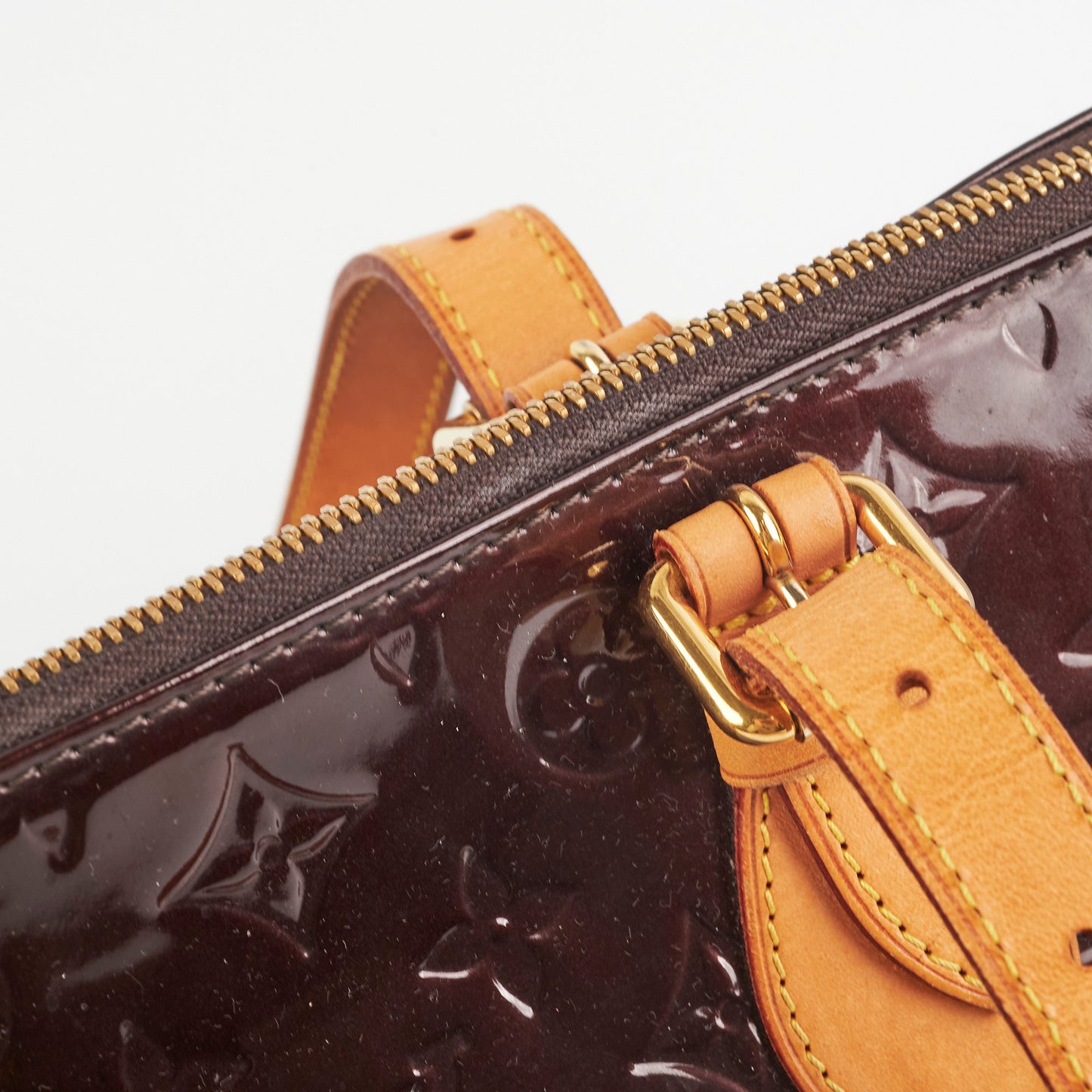 Louis Vuitton Amarante Monogram Vernis Bag