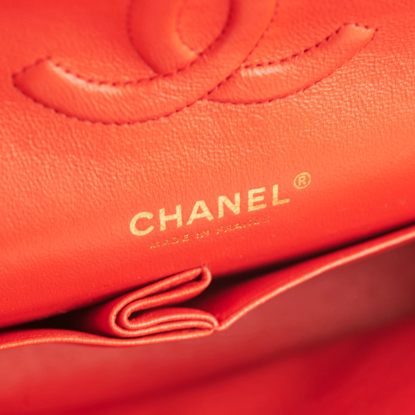 Chanel Medium/Large Classic Double Flap Red