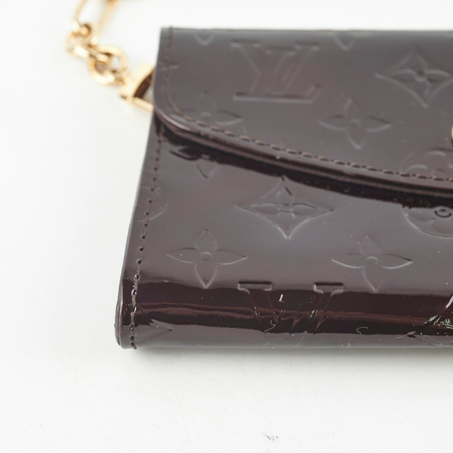 Louis Vuitton Sunset Boulevard Patent Clutch