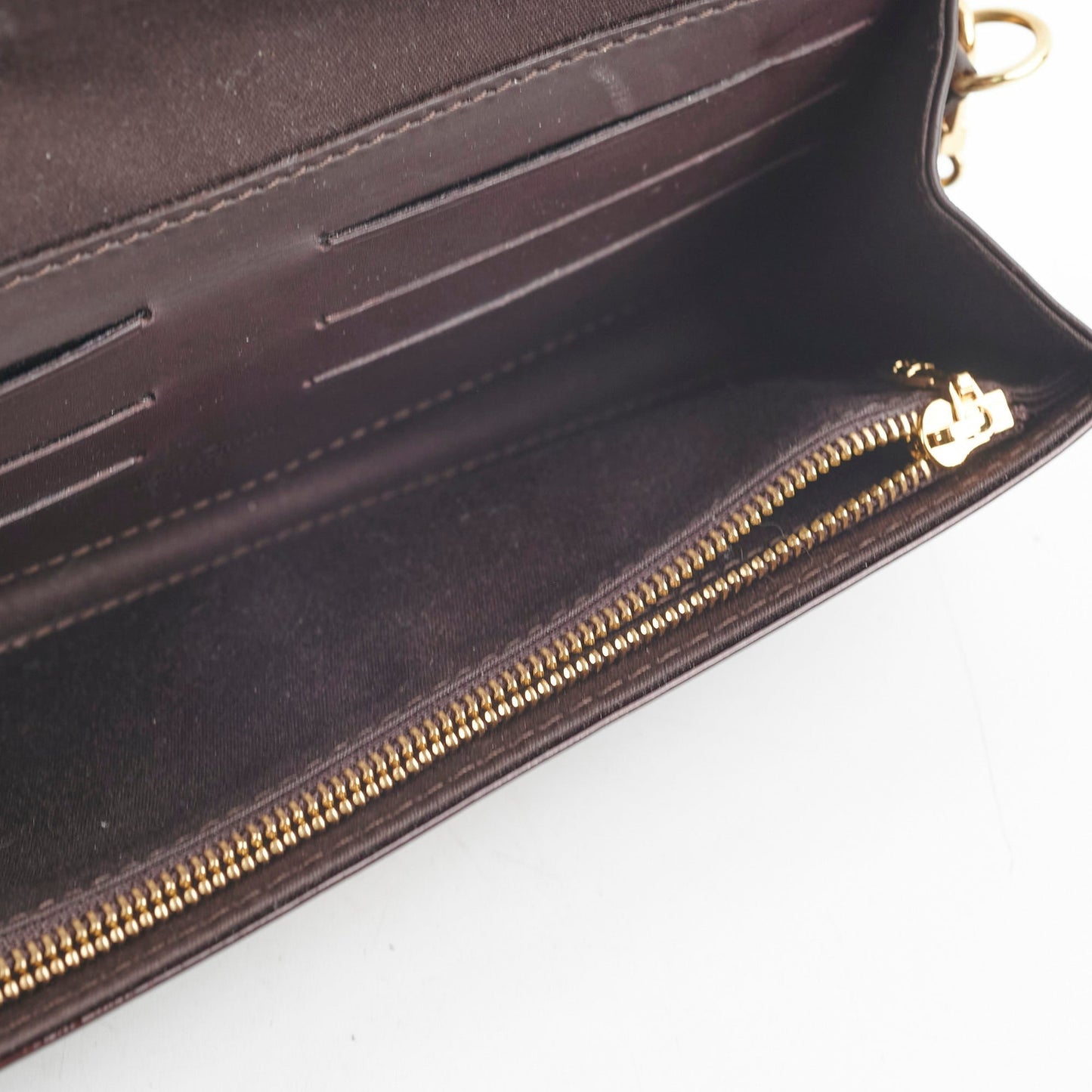 Louis Vuitton Sunset Boulevard Patent Clutch