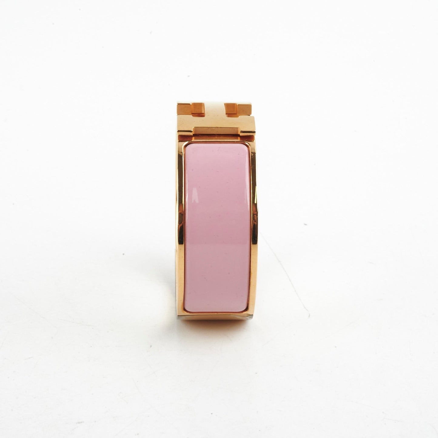 Hermes Clic Clac H Bracelet Rose