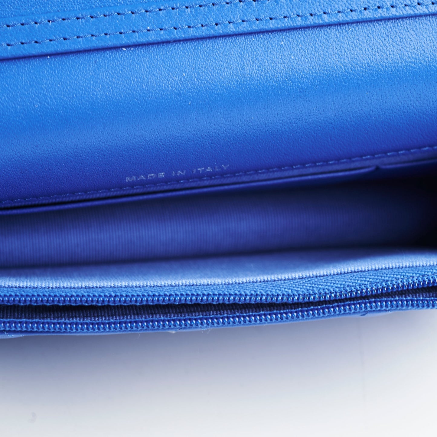 Chanel Mini Seasonal Flap Bag Lambskin Blue