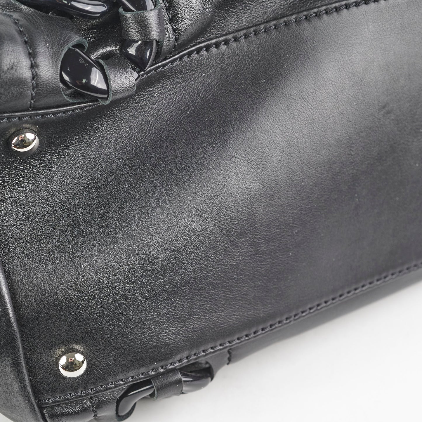 Chanel Resin Modern Chain Tote Black