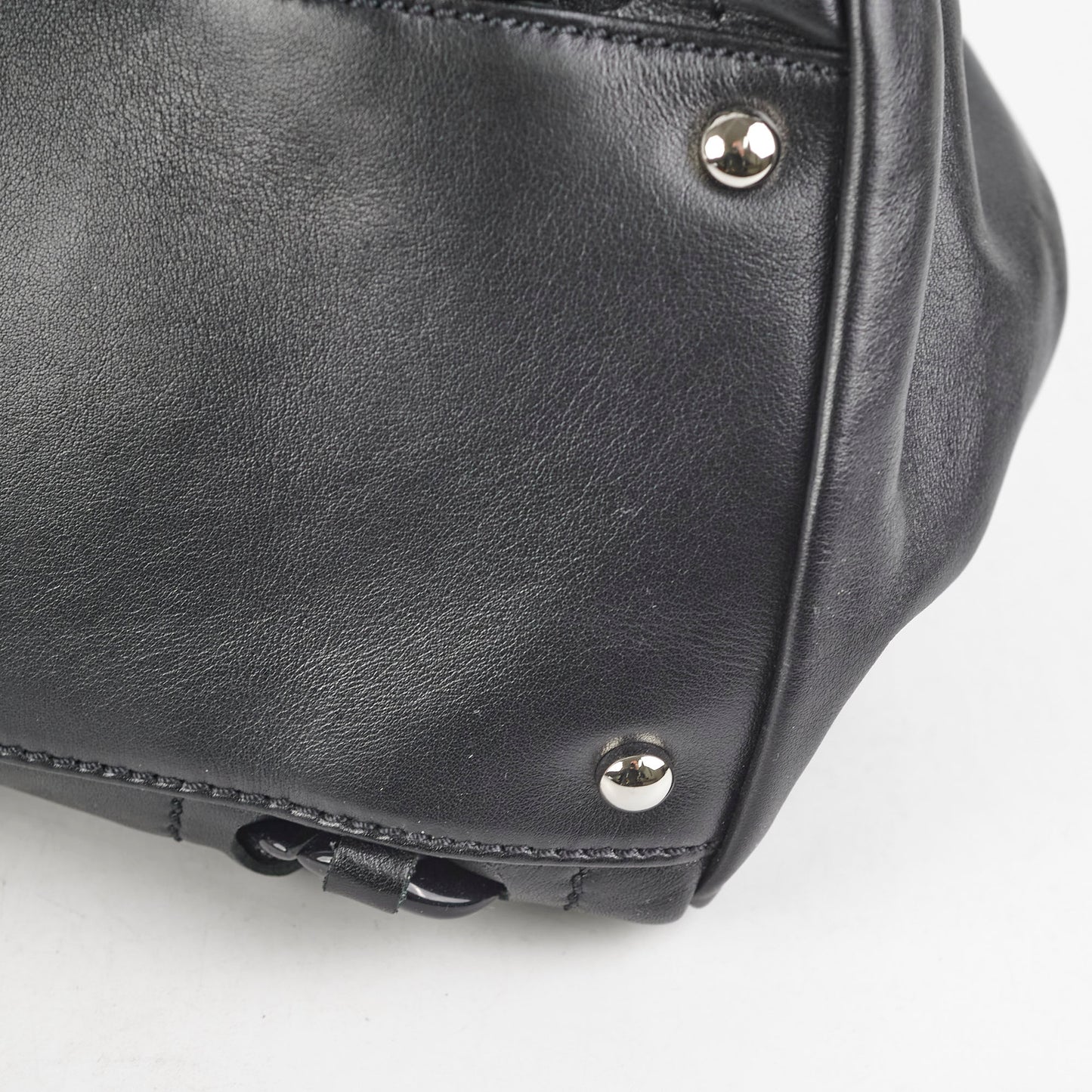 Chanel Resin Modern Chain Tote Black
