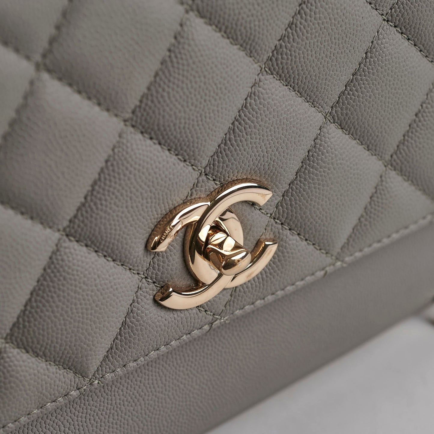 Chanel Medium Business Affinity Grey Caviar