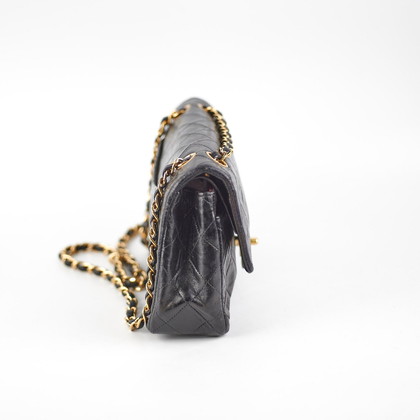 Chanel  Small Classic Flap Lambskin Black - Series 2