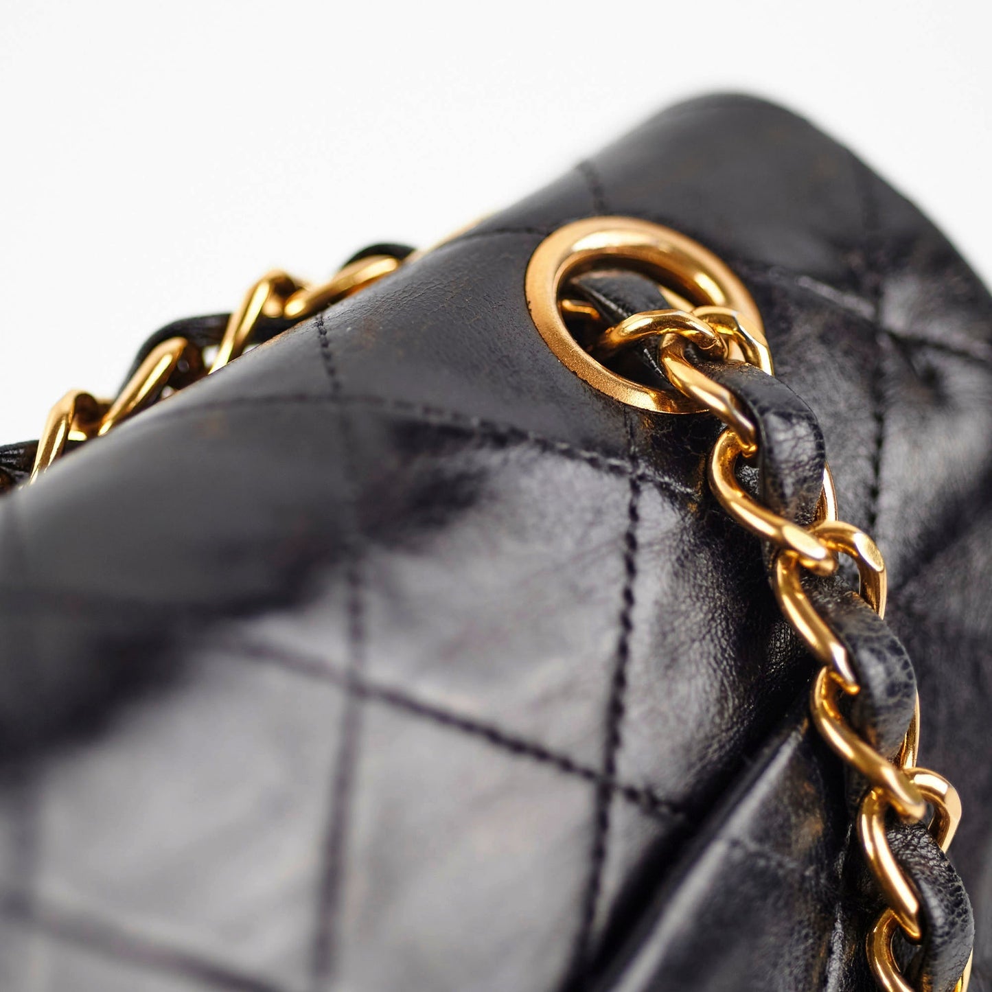 Chanel  Small Classic Flap Lambskin Black - Series 2