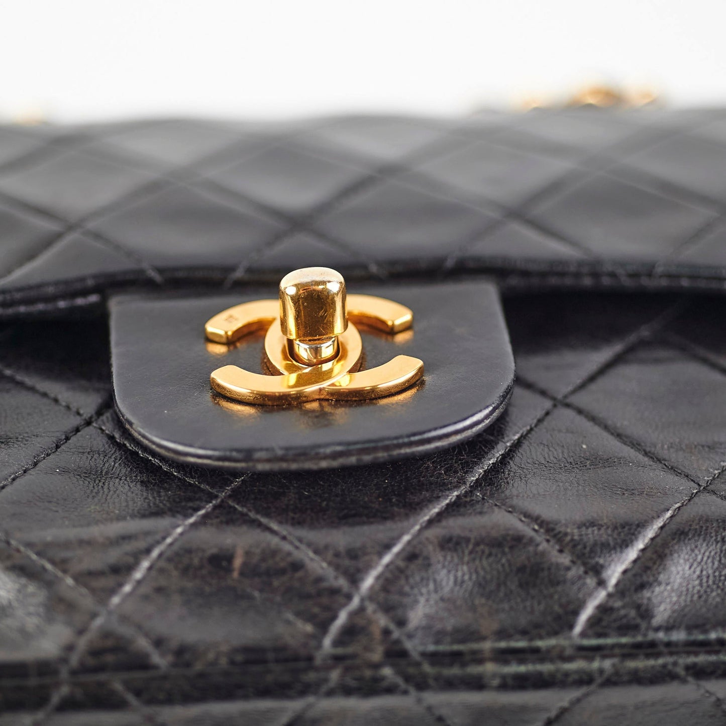 Chanel  Small Classic Flap Lambskin Black - Series 2